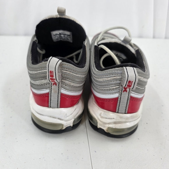 Nike Air Max \'97 University Red Pure Platinum Men\'s Size 9.5 921826-009‎ Read. main image 10
